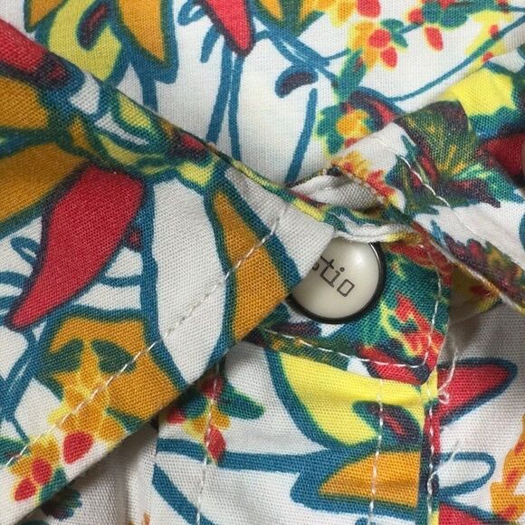 Stio Curtis Camp Floral Snap Shirt Women's Small - Picture 5 of 5